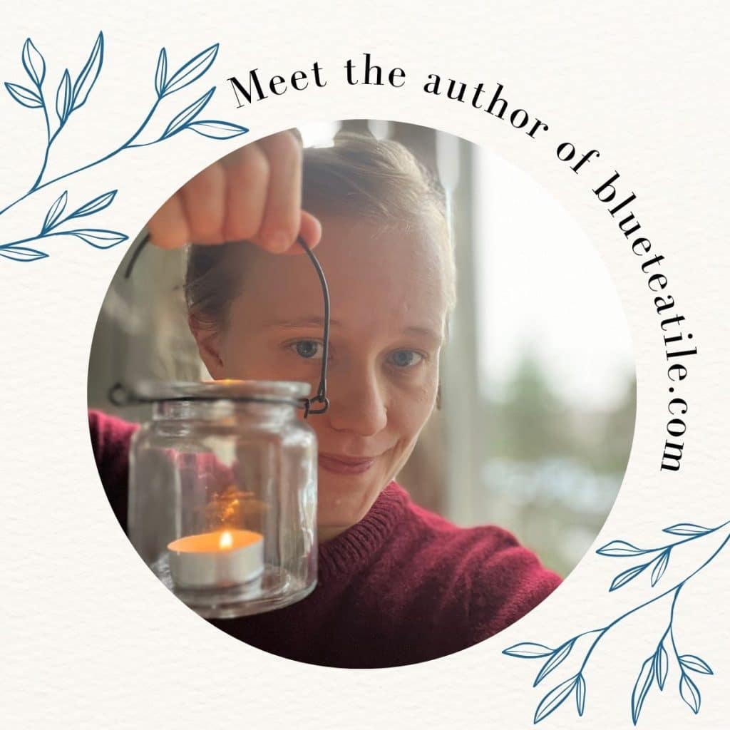Sonja, the author of Blue Tea Tile, Nordic Lifestyle & Natural Living Blog.